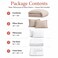 Weigelia Queen Comforter Set with Sheets - 7 Pieces Bed in a Bag Queen