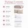 Weigelia King Comforter Set with Sheets - 7 Pieces Bed in a Bag King