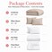 Weigelia King Comforter Set with Sheets - 7 Pieces Bed in a Bag King