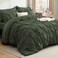 Bedsure 7-Piece Olive Green Comforter &amp; Sheet Set, Queen Bed in a Bag