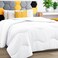 Meelus Lightweight Comforter Cooling White, All Season Duvet Insert