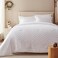 Anluoer Queen Comforter Set 7 Piece, Tufted Bed in a Bag Queen Bedding Sets