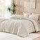 Andency Beige California King Comforter Set, 3 Pieces Boho Bedding Set