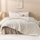 Andency Beige California King Comforter Set, 3 Pieces Boho Bedding Set