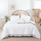 Weigelia White Full Comforter Set with Sheets - 7 Pieces Bed in a Bag Full