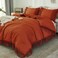 Andency Terracotta Comforter Set Full, 3 Pieces Boho Tassel Bedding