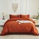 Andency Terracotta Comforter Set Full, 3 Pieces Boho Tassel Bedding