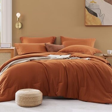 Wrensonge Twin XL Comforter Set- 5 Pieces Prewashed Bed in a Bag Twin Bedding Sets