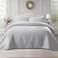 Kasentex Queen Quilt Set 90X90, Soft Washed 3-Layer Lightweight