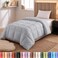 Utopia Bedding Duvet Insert, Twin Comforter 64 X 88 Inches, Light Grey
