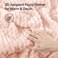 Bedelite Fluffy Queen Comforter Set, Pink Fleece Bed Set 3 Pieces