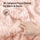 Bedelite Fluffy Queen Comforter Set, Pink Fleece Bed Set 3 Pieces