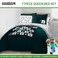 Jay Franco Minecraft Creeper Queen Comforter Set 7 Piece Video Game Bedding, Green