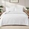 Exclusivo Mezcla 2 Piece Twin Size Quilt Bedding Set, White