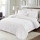 Exclusivo Mezcla 2 Piece Twin Size Quilt Bedding Set, White