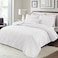 Exclusivo Mezcla 2 Piece Twin Size Quilt Bedding Set, White