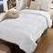 Bedsure Twin Comforter Duvet Insert - Bed Comforter Quilted, White