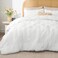 Bedelite Queen Comforter Set White, Lightweight &amp; Soft Comforter