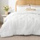 Bedelite Queen Comforter Set White, Lightweight &amp; Soft Comforter