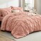 Bedsure Twin Comforter Set &amp; Sheet Set, 5-Piece Dusty Pink Bedding Set