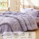 Bedsure Floral Lavender Comforter Set, King Bedding Sets, 7 Piece
