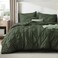 Bedsure Twin Comforter Set &amp; Sheet Set, 5-Piece Olive Green Bedding Set