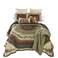 Donna Sharp Pine Circle Quilted Bedding Set, King Size, 3-Piece, 104" X 104
