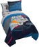 Jay Franco Star Wars Twin Comforter Set 5 Piece Soft Bedding for Boys, Dark Blue