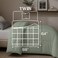 Utopia Bedding Duvet Insert, Twin Comforter 64 X 88 Inches, Sage Green
