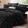 Bedelite Queen Comforter Set Black, Lightweight &amp; Soft Comforter
