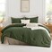 Andency Dark Olive Green Alaskan King Comforter Set 128X120 Extra Large