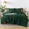 Andency Dark Emerald Green Alaskan King Comforter Set 128X120 Extra Large