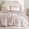 Bedsure Pink Comforter Set Cute Bow Bedding Set Twin XL/Twin 2 Pieces