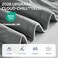 Easeland Cooling Comforter Queen, Upgraded Double-Sided Q-Max 0.45+