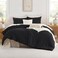 Andency Black California King Comforter Set, 3 Pieces Boho Bed Set
