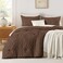 Andency Brown Twin Comforter Set, 2 Pieces Boho Bedding Set