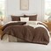 Andency Brown Twin Comforter Set, 2 Pieces Boho Bedding Set