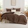 Andency Brown Twin Comforter Set, 2 Pieces Boho Bedding Set