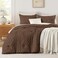 Andency Brown Twin Comforter Set, 2 Pieces Boho Bedding Set