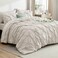 Bedsure 7-Piece Queen Comforter Set &amp; Sheet Set, Linen Bed in a Bag