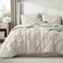 Bedsure 7-Piece Queen Comforter Set &amp; Sheet Set, Linen Bed in a Bag