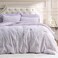 Bedsure Lavender Comforter Set Cute Bow Bedding Set Qfull 3 Pieces