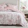 Madison Park Essentials Pink Floral Comforter Set with Sheets King,7pc