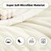 Weigelia Queen Comforter Set with Sheets - Ivory 7 Piece Bed in a Bag Queen