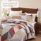 Bloomhaven King Quilt SET-3 Pieces Soft Bedding Lightweight Floral Patchwork Coverlet