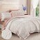 Bloomhaven Twin XL Comforter SET-5 Pieces Floral Ruffle Bedding Set