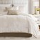 Madison Park Velvet Jacquard Champagne King Comforter Set, 7PC