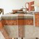 Benson Mills Heirloom Harvest Tablecloth (Terracotta 60"x 84" Rectangular)