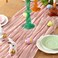 DeZerlor Dusty Pink Cheesecloth Table Runner 1 Pack Summer Boho Runner