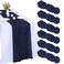 RestfulGlow 6 Pack Navy Blue Cheesecloth Table Runner 35 X 120 Inch